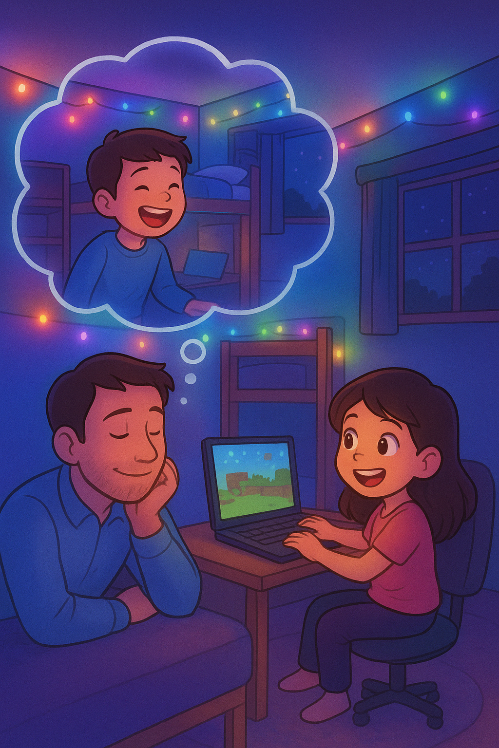Ilustración de La Habitación de los Sueños